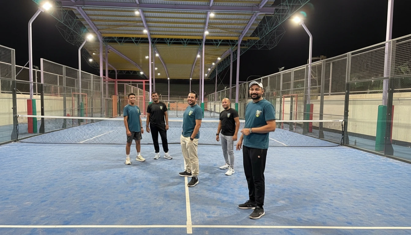 Tennis court Olaya